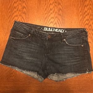 PacSun Dark Denim Bullhead Short